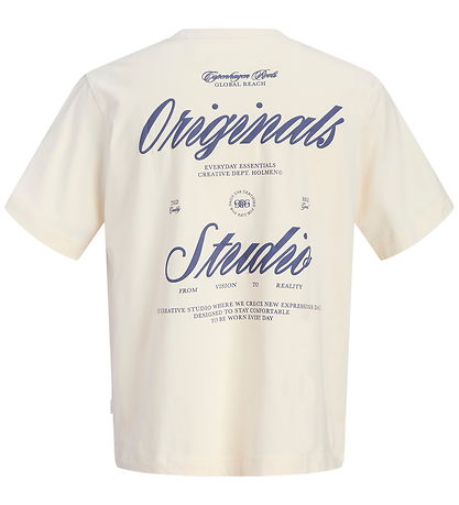 Jack & Jones T-shirt - JorNorrebro - Antique White