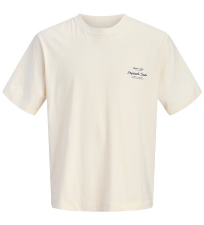 Jack & Jones T-shirt - JorNorrebro - Antique White