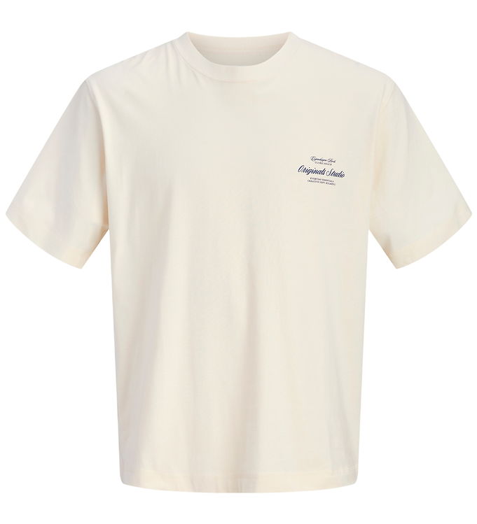 Jack & Jones T-shirt - JorNorrebro - Antique White