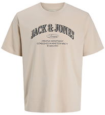 Jack & Jones T-Shirt - JjeDenver - Moonbeam
