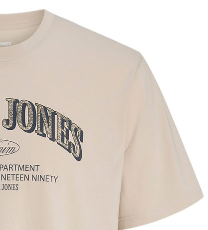 Jack & Jones T-Shirt - JjeDenver - Moonbeam