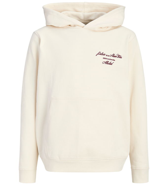Jack & Jones Hættetrøje - JorChamberi - Antique White