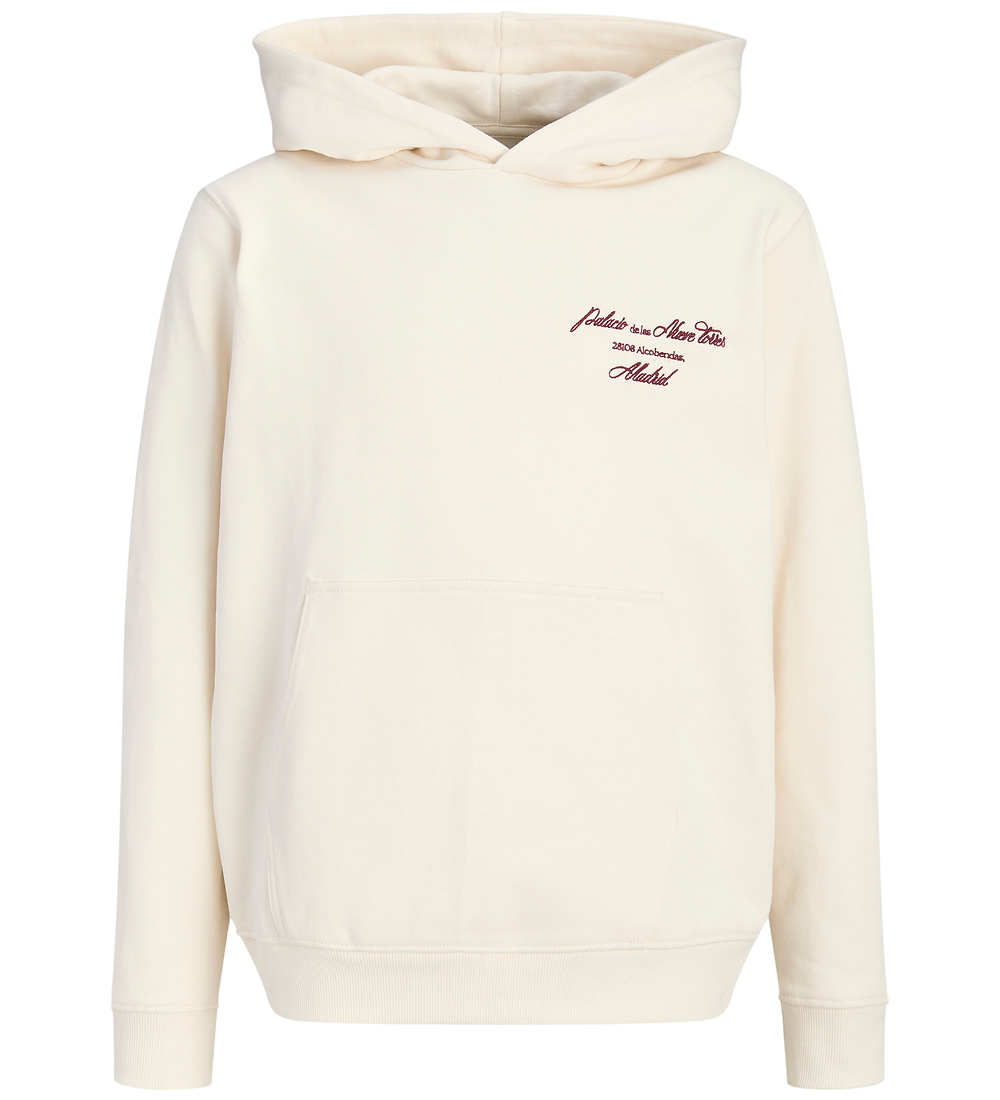 Jack Jones Sweat Capuche - JorChamberi - Antique White - Jack Jones - 12 ans 152 - Sweat Capuche 47 €