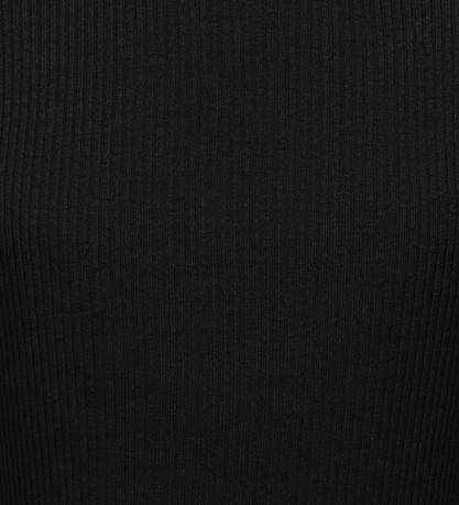 Kids Only Bluse - Viskose - Rib - Vendbar - KogNatasja - Sort