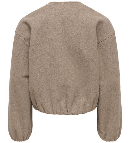 Kids Only Bomberjakke - KogAdina - Taupe Gray/Melange