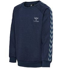 Hummel Sweatshirt - hmlWong - Black Iris Hummel Sweatshirt - hmlWong - Black Iris