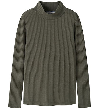 Name It Bluse - NkfOmaggie - Olive Night