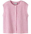 Name It Vest - Strik - NkfOanja - Begonia Pink