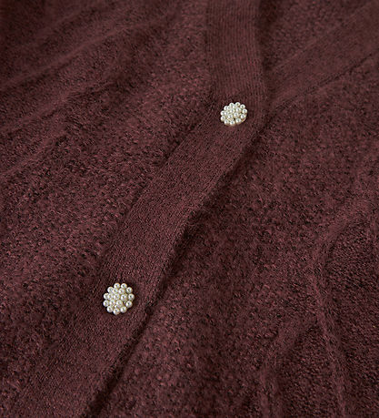 Name It Cardigan - Strik - NkfOpal - Wild Ginger