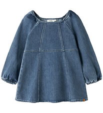 Lil Atelier Kjole - Denim - NmfObello - Dark Blue Denim