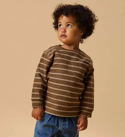 Lil Atelier Bluse - NmmOby - Teak/Turtledove