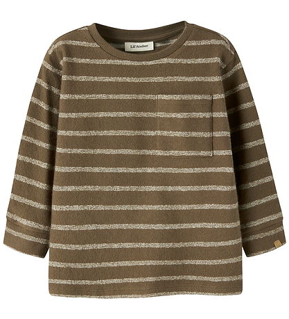 Lil Atelier Bluse - NmmOby - Teak/Turtledove