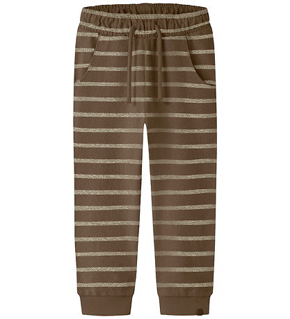 Lil Atelier Bukser - Loose - NmmOby - Teak/Turtledove