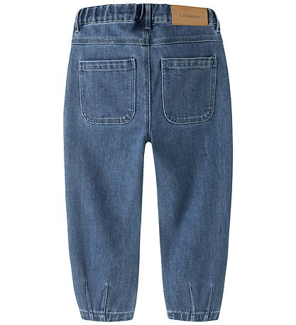 Lil Atelier Jeans - Baggy - NmnObello - Dark Blue Denim