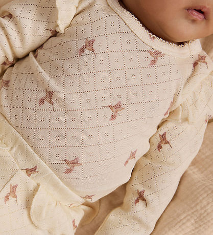 Lil Atelier Body l/æ - NbfRachello - Turtledove/Bird