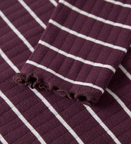 Name It Bluse - Rib - Slim - NmfOlena - Mauve Wine