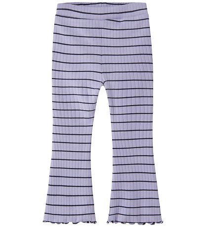 Name It Leggings - Rib - NmfOlena - Lavender Icing