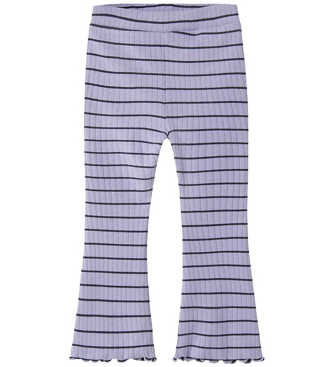 Name It Leggings - Rib - NmfOlena - Lavender Icing