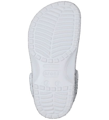 Crocs Sandaler - Classic Dazzle Glitter - Silver