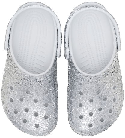 Crocs Sandaler - Classic Dazzle Glitter - Silver