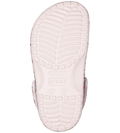 Crocs Sandaler - Classic Dazzle Glitter - Cocoa Cream