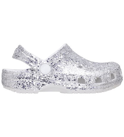 Crocs Sandaler - Classic Dazzle Glitter - Silver