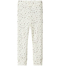 Name It Leggings - Uld - NmfWomi - Snow White/Double Dots