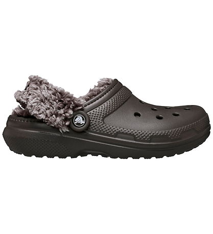 Crocs Sandaler - Classic Fleece Lined - Dark Cocoa
