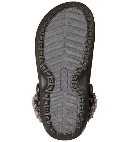 Crocs Sandaler - Classic Fleece Lined - Dark Cocoa