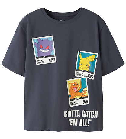 Name it T-shirt - NkmSebast - Pokemon - Ombre Blue