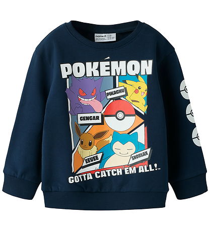 Name it Sweatshirt - NmmSibo - Pokemon - Navy Blazer