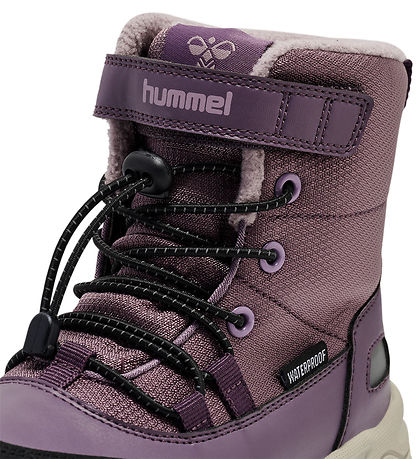 Hummel Vinterstøvler - Snow Boot Tex - Black Plum