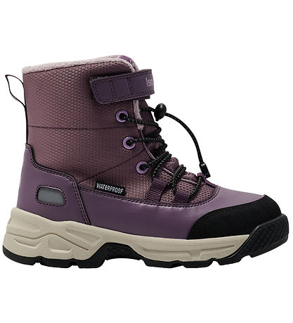 Hummel Vinterstøvler - Snow Boot Tex - Black Plum