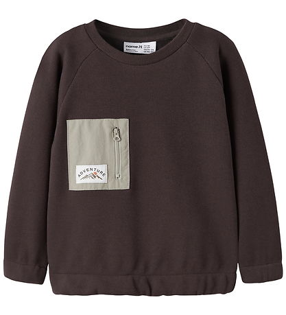 Name it Sweatshirt - NmmOsborne - Chocolate Plum