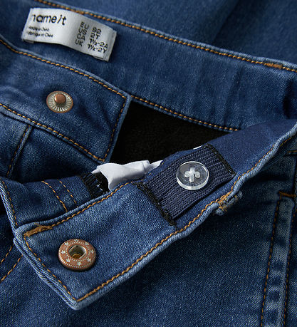 Name it Jeans - NmfRose - Wide - Medium Blue Denim