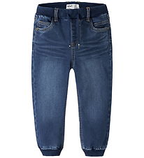 Name it Jeans - NmmBen - Baggy - Dark Blue Denim