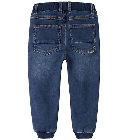 Name it Jeans - NmmBen - Baggy - Dark Blue Denim