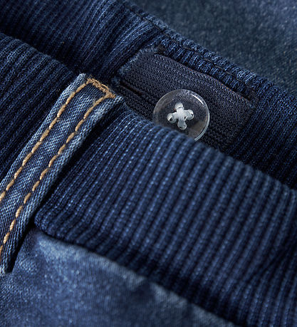 Name it Jeans - NmmBen - Baggy - Dark Blue Denim
