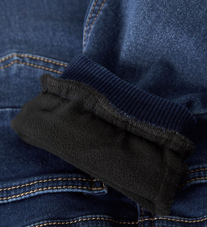 Name it Jeans - NmmBen - Baggy - Dark Blue Denim