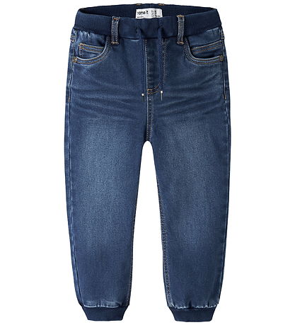 Name it Jeans - NmmBen - Baggy - Dark Blue Denim