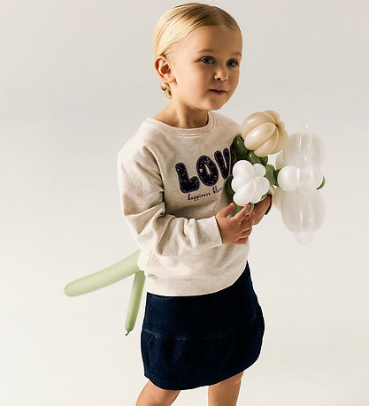 Name it Sweatshirt - NmfOclove - Peyote Melange