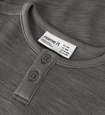 Name It Body l/æ - NbmWyla - Folkstone Gray
