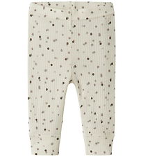 Name It Leggings - NbfWomi - Snow White/Double dots