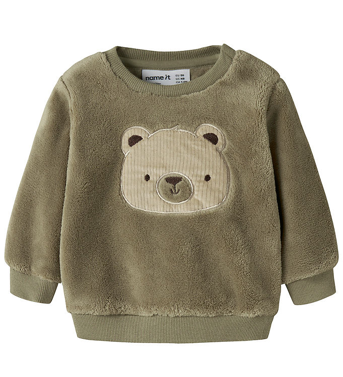 Name It Sweatshirt - Teddy - NbmOliwer - Mermaid