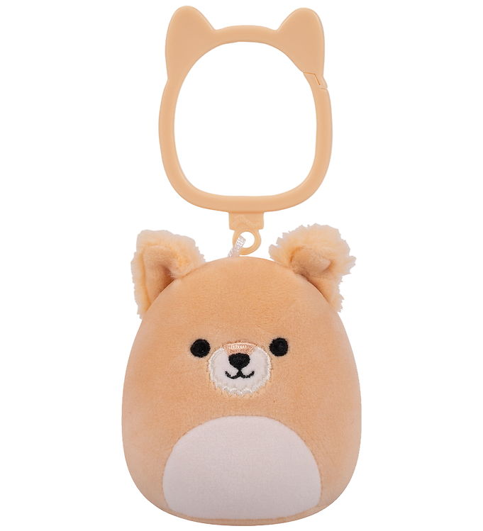 Squishmallows Bamse - 9 cm - Cooper - Clip-On