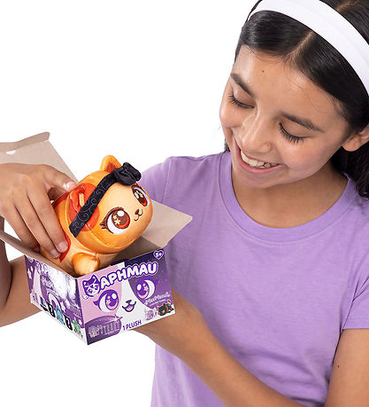 Aphmau Legetøj - Mystery Meemeow Mystreet Plush - 15 cm - Asst.