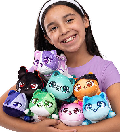 Aphmau Legetøj - Mystery Meemeow Mystreet Plush - 15 cm - Asst.