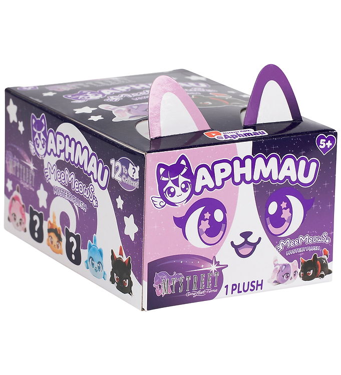 Aphmau Legetøj - Mystery Meemeow Mystreet Plush - 15 cm - Asst.