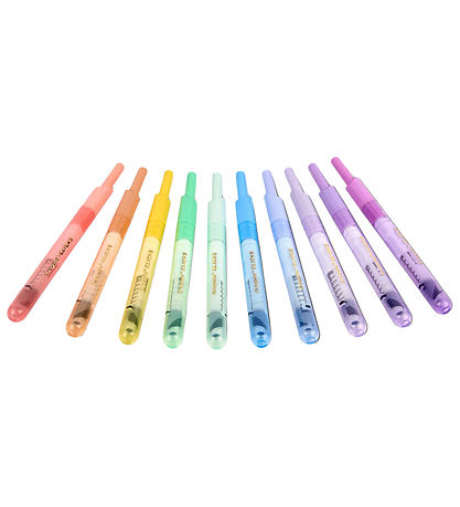 Crayola Tusser - 10-pak - Clicks Retractable Markers - Pastel