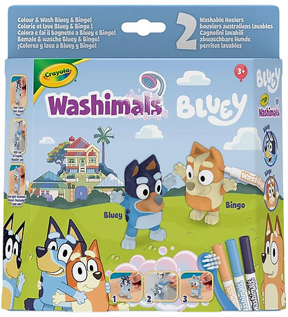 Crayola Kreasæt - Scribble Scrubbie Bluey Og Bingo